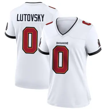 Henry Lutovsky Women's Game White Tampa Bay Buccaneers Jersey