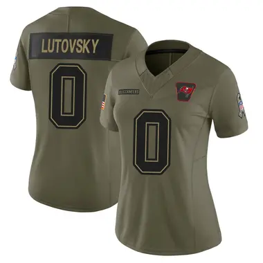 Henry Lutovsky Women's Limited Olive Tampa Bay Buccaneers 2025 Salute to Service Jersey