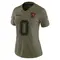 Ja'Qurious Conley Women's Limited Olive Tampa Bay Buccaneers 2025 Salute to Service Jersey