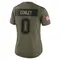 Ja'Qurious Conley Women's Limited Olive Tampa Bay Buccaneers 2025 Salute to Service Jersey