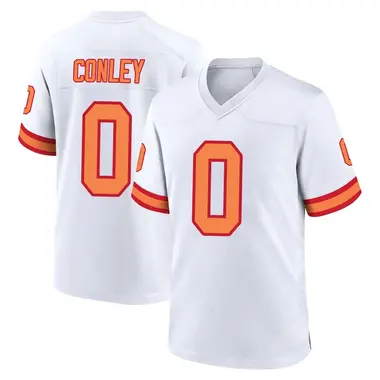 Ja'Qurious Conley Youth Game White Tampa Bay Buccaneers '76 Jersey