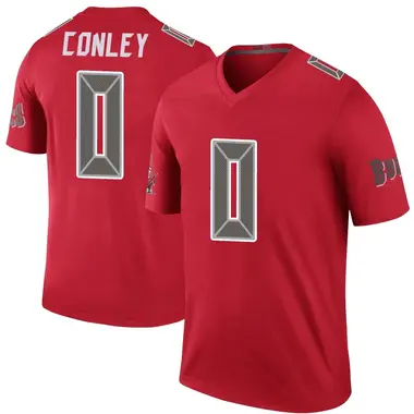 Ja'Qurious Conley Youth Legend Red Tampa Bay Buccaneers Color Rush Jersey