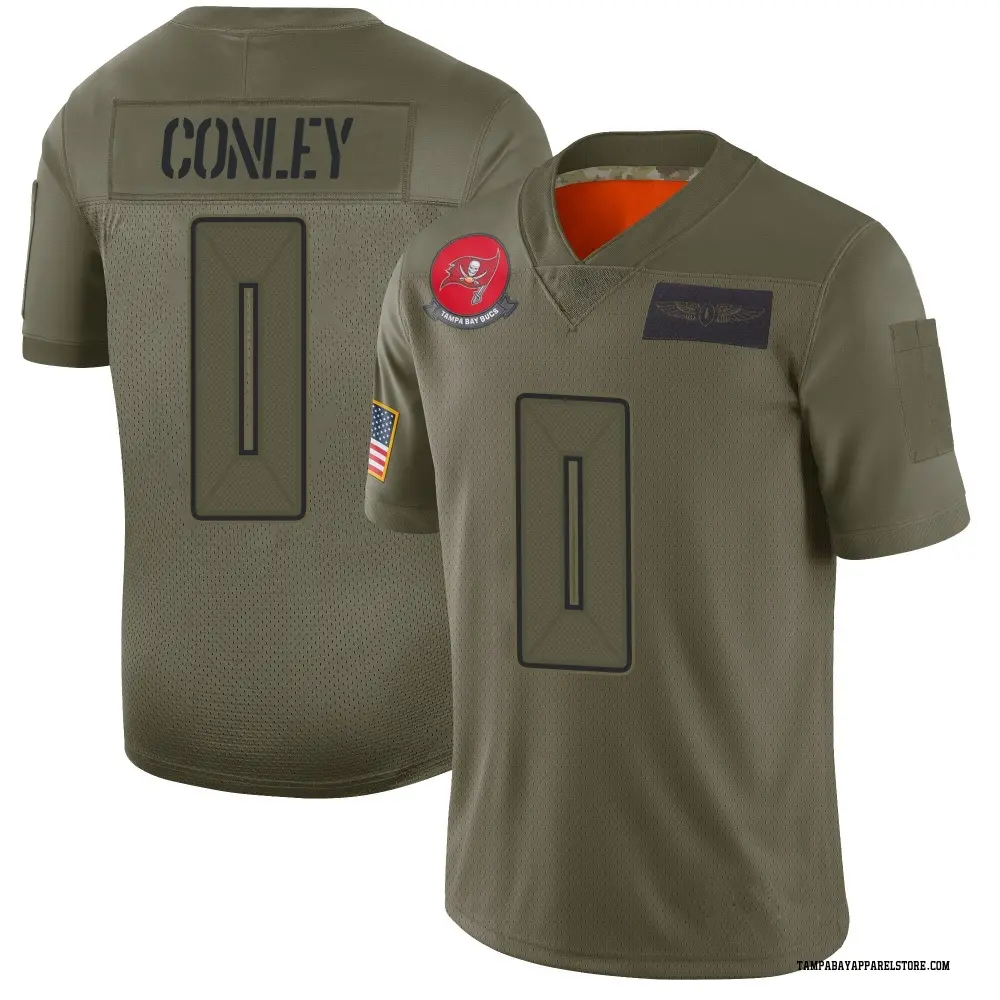 Ja'Qurious Conley Youth Limited Camo Tampa Bay Buccaneers 2019 Salute to Service Jersey