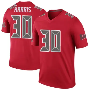 Jacob Harris Men's Legend Red Tampa Bay Buccaneers Color Rush Jersey