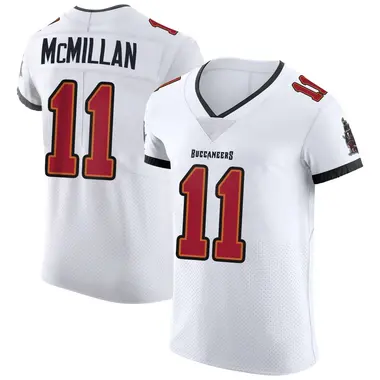 Jalen McMillan Men's Elite White Tampa Bay Buccaneers Vapor Jersey