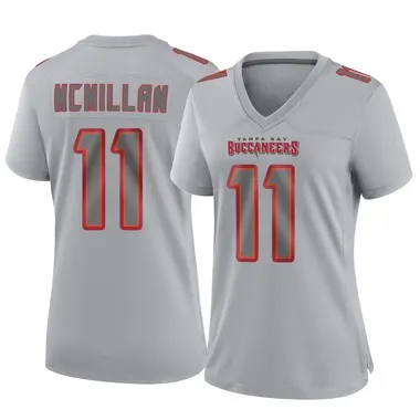 Jalen McMillan Women's Game Gray Tampa Bay Buccaneers Atmosphere Fashion Jersey