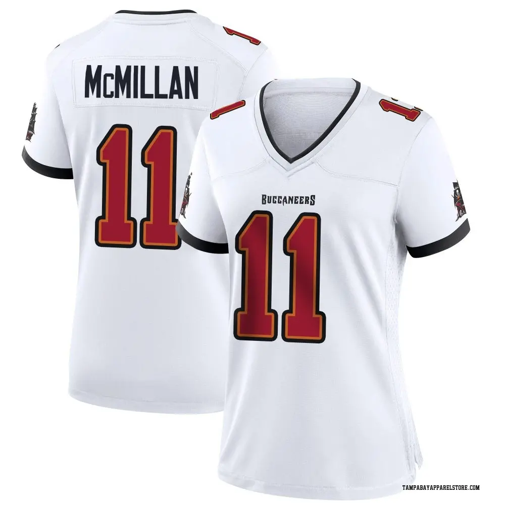 Jalen McMillan Women's Game White Tampa Bay Buccaneers Jersey