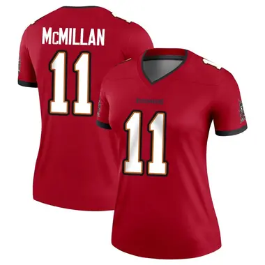 Jalen McMillan Women's Legend Red Tampa Bay Buccaneers Jersey