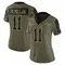 Jalen McMillan Women's Limited Olive Tampa Bay Buccaneers 2021 Salute To Service Jersey