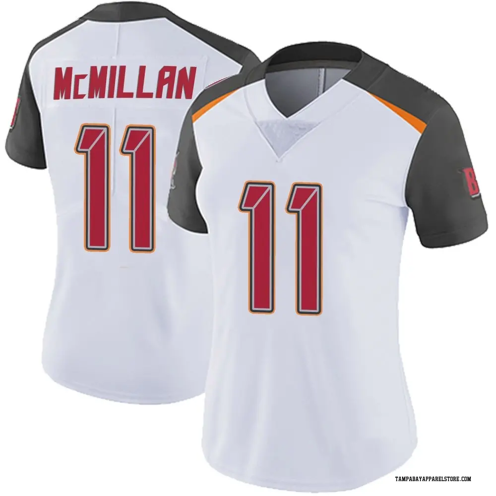 Jalen McMillan Women's Limited White Tampa Bay Buccaneers Vapor Untouchable Jersey