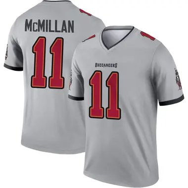 Jalen McMillan Youth Legend Gray Tampa Bay Buccaneers Inverted Jersey