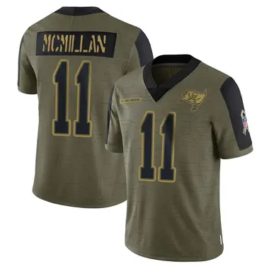 Jalen McMillan Youth Limited Olive Tampa Bay Buccaneers 2021 Salute To Service Jersey