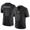 Javin Wright Men's Limited Black Tampa Bay Buccaneers Reflective Jersey