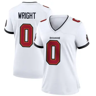 Javin Wright Women's Game White Tampa Bay Buccaneers Jersey