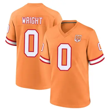 Javin Wright Youth Game Cream Tampa Bay Buccaneers sicle 50th Season Jersey