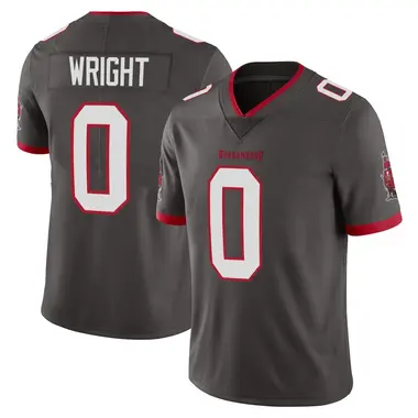 Javin Wright Youth Limited Tampa Bay Buccaneers Pewter Alternate Vapor Jersey