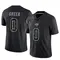 Josiah Green Men's Limited Black Tampa Bay Buccaneers Reflective Jersey
