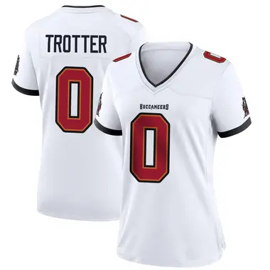 Josiah Trotter Women's Game White Tampa Bay Buccaneers Jersey