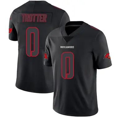 Josiah Trotter Youth Limited Black Impact Tampa Bay Buccaneers Jersey