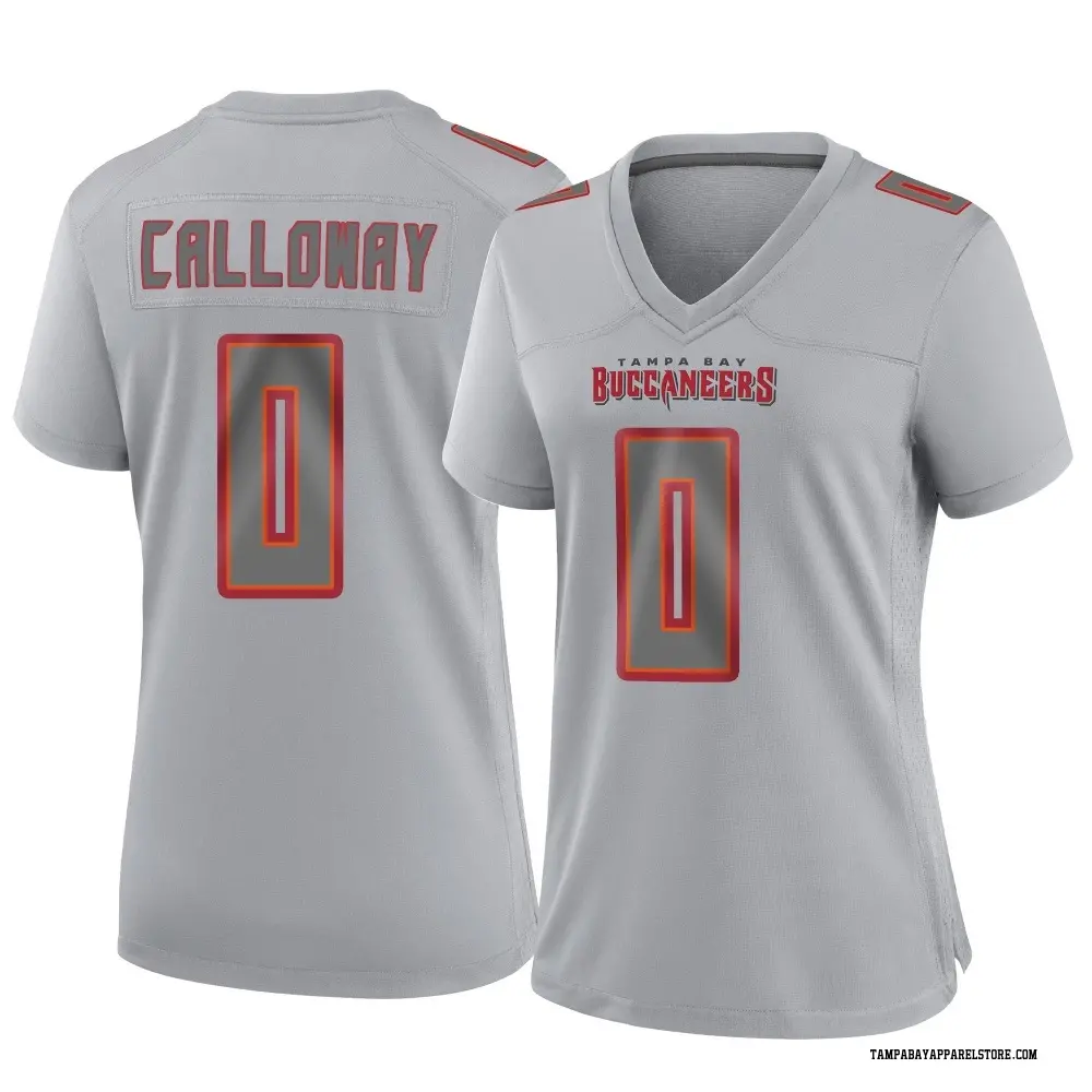 Kadarius Calloway Women's Game Gray Tampa Bay Buccaneers Atmosphere Fashion Jersey