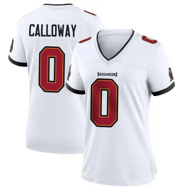 Kadarius Calloway Women's Game White Tampa Bay Buccaneers Jersey