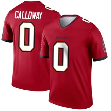 Kadarius Calloway Youth Legend Red Tampa Bay Buccaneers Jersey