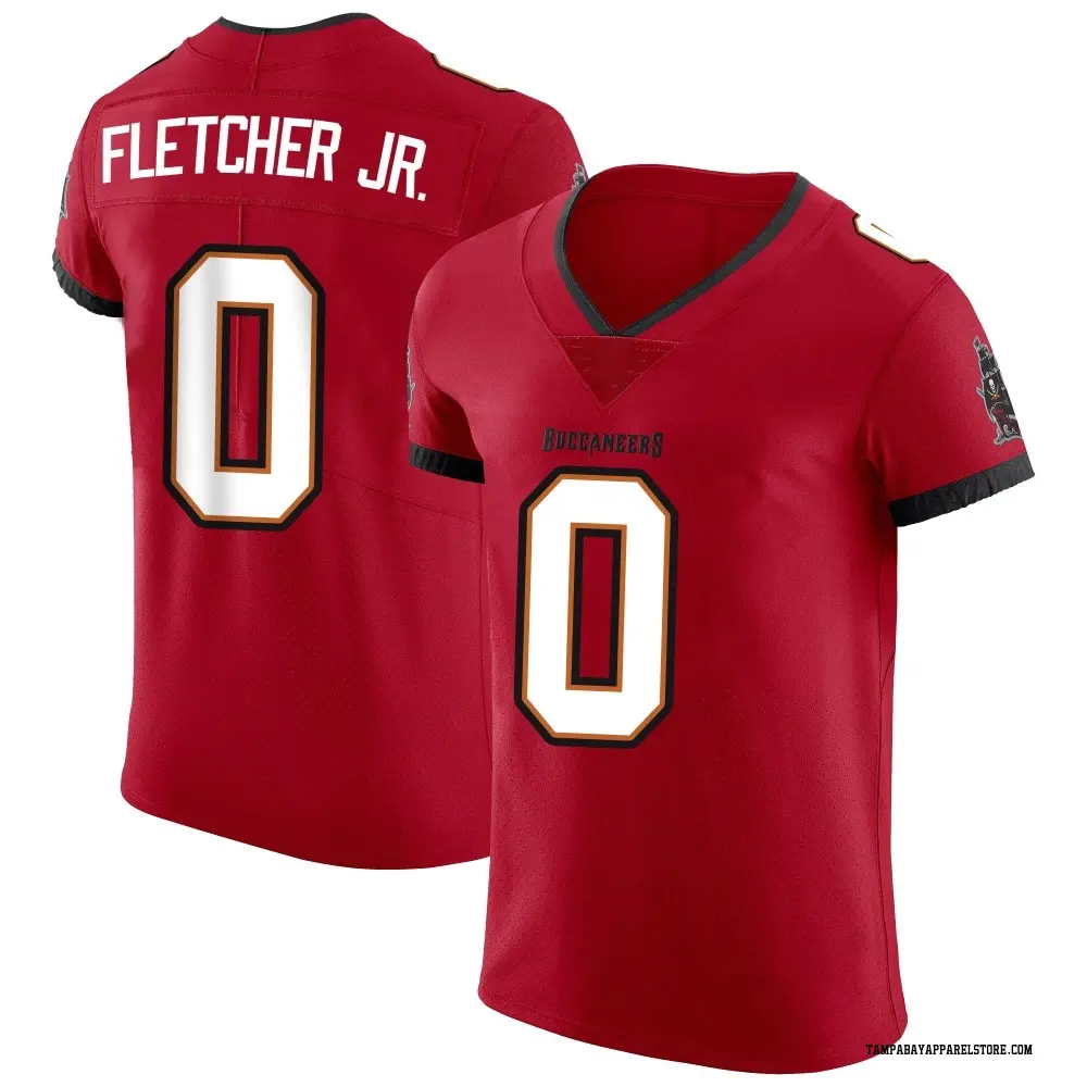 Kenny Fletcher Jr. Men's Elite Red Tampa Bay Buccaneers Vapor Jersey