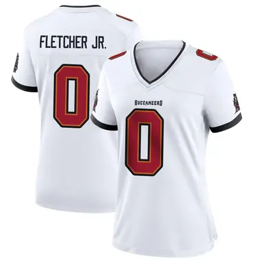 Kenny Fletcher Jr. Women's Game White Tampa Bay Buccaneers Jersey