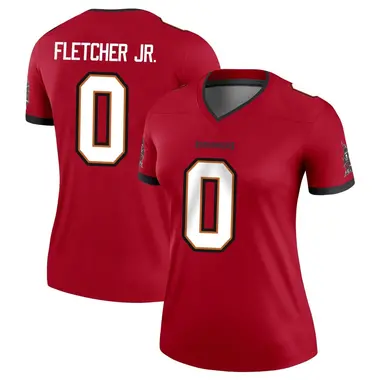 Kenny Fletcher Jr. Women's Legend Red Tampa Bay Buccaneers Jersey