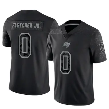 Kenny Fletcher Jr. Youth Limited Black Tampa Bay Buccaneers Reflective Jersey