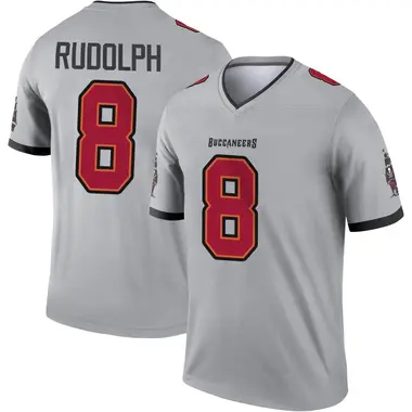Kyle Rudolph Men's Legend Gray Tampa Bay Buccaneers Inverted Jersey