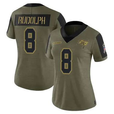 Kyle Rudolph Women's Limited Olive Tampa Bay Buccaneers 2021 Salute To Service Jersey