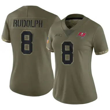 Kyle Rudolph Women's Limited Olive Tampa Bay Buccaneers 2022 Salute To Service Jersey