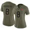 Kyle Rudolph Women's Limited Olive Tampa Bay Buccaneers 2022 Salute To Service Jersey