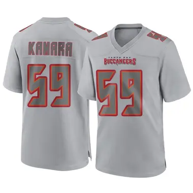 Mohamed Kamara Men's Game Gray Tampa Bay Buccaneers Atmosphere Fashion Jersey