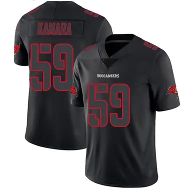 Mohamed Kamara Men's Limited Black Impact Tampa Bay Buccaneers Jersey