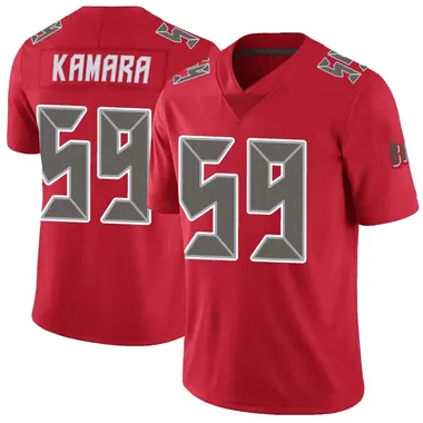Mohamed Kamara Men's Limited Red Tampa Bay Buccaneers Color Rush Jersey