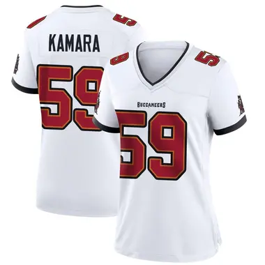 Mohamed Kamara Women's Game White Tampa Bay Buccaneers Jersey