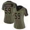 Mohamed Kamara Women's Limited Olive Tampa Bay Buccaneers 2021 Salute To Service Jersey
