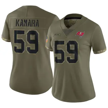 Mohamed Kamara Women's Limited Olive Tampa Bay Buccaneers 2022 Salute To Service Jersey