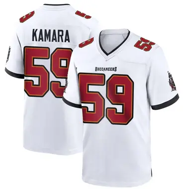 Mohamed Kamara Youth Game White Tampa Bay Buccaneers Jersey