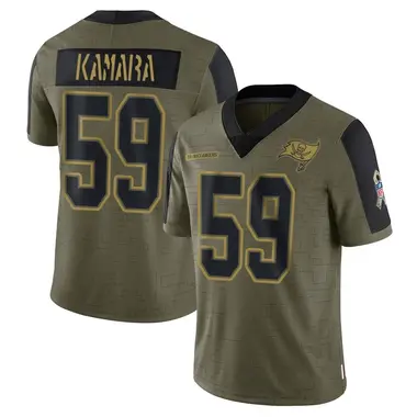 Mohamed Kamara Youth Limited Olive Tampa Bay Buccaneers 2021 Salute To Service Jersey