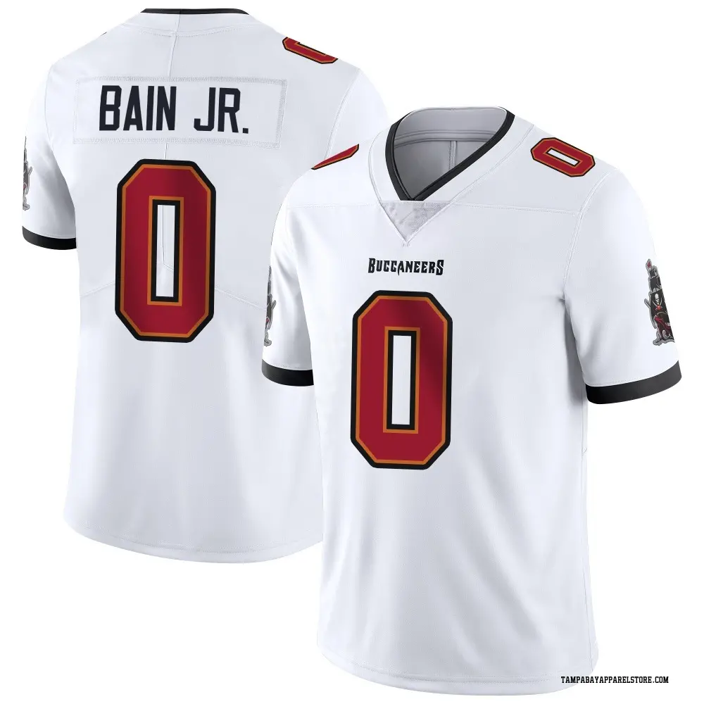 Rueben Bain Jr. Men's Limited White Tampa Bay Buccaneers Vapor Untouchable Jersey