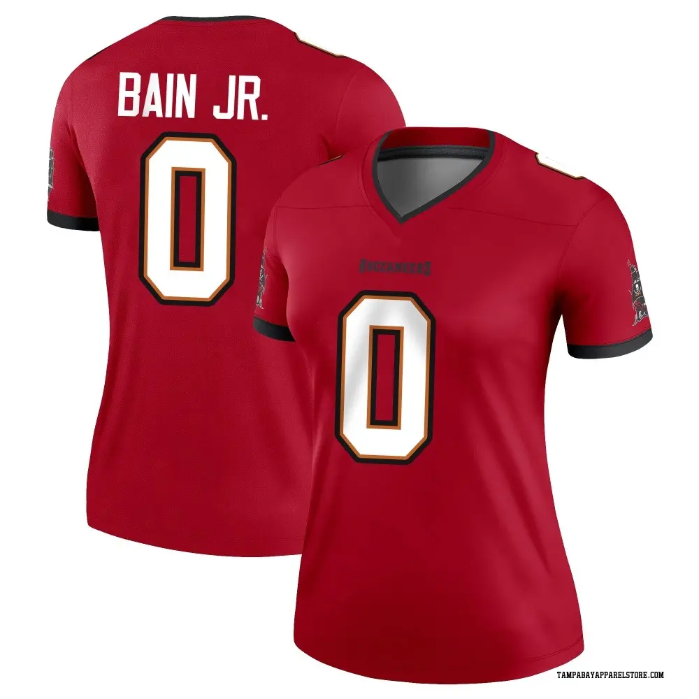 Rueben Bain Jr. Women's Legend Red Tampa Bay Buccaneers Jersey