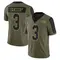 Ryan Succop Men's Limited Olive Tampa Bay Buccaneers 2021 Salute To Service Jersey