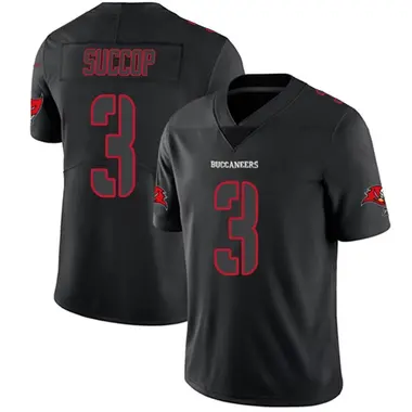 Ryan Succop Youth Limited Black Impact Tampa Bay Buccaneers Jersey