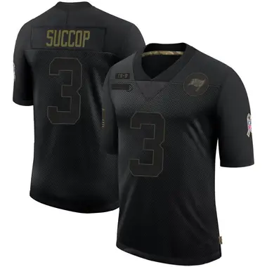 Ryan Succop Youth Limited Black Tampa Bay Buccaneers 2020 Salute To Service Jersey