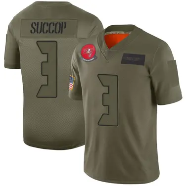 Ryan Succop Youth Limited Camo Tampa Bay Buccaneers 2019 Salute to Service Jersey