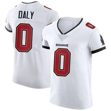 Scott Daly Men's Elite White Tampa Bay Buccaneers Vapor Jersey