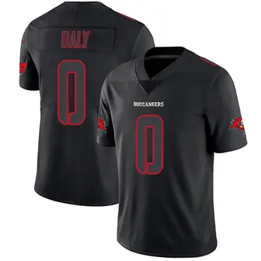 Scott Daly Men's Limited Black Impact Tampa Bay Buccaneers Jersey